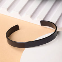 Stylish Black-Plated Stainless-Steel kada