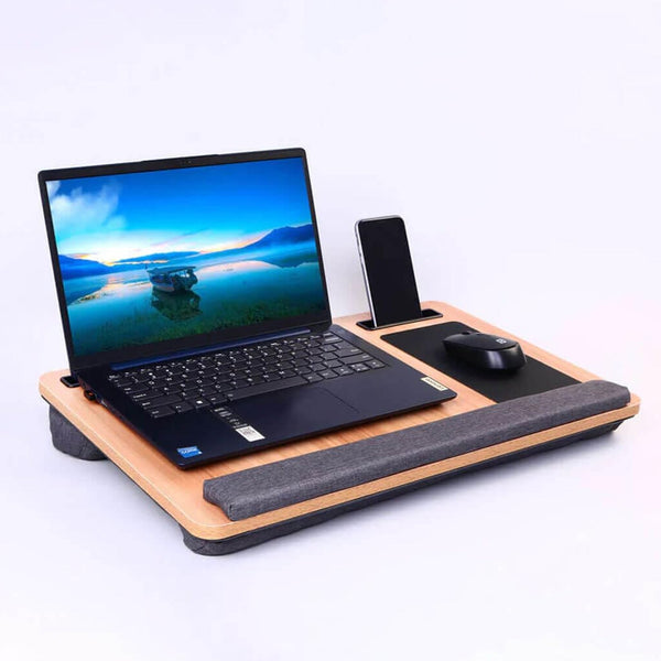 Portable Laptop Table with Mouse Pad (55×35 Cm / 1 Pc)