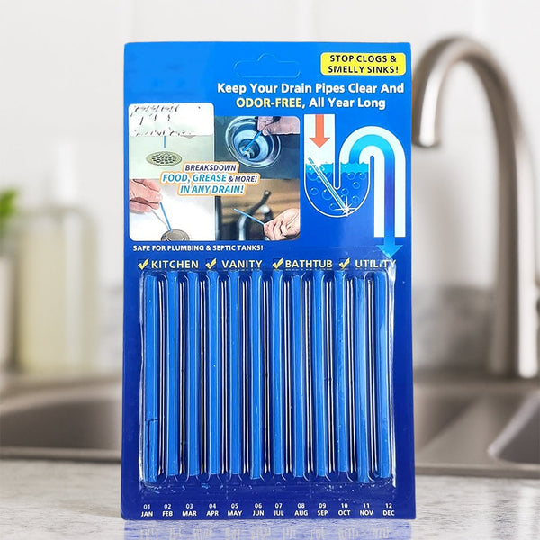 Sani Cleaning Sticks Keep Your Drains Pipes Clear Odor Home Cleaning
