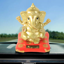 Big Ganesha Idol with Solar Stand