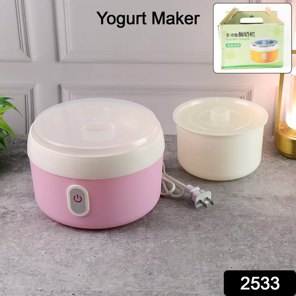 Yogurt Maker Machine, Plastic Container Electric Yogurt Maker